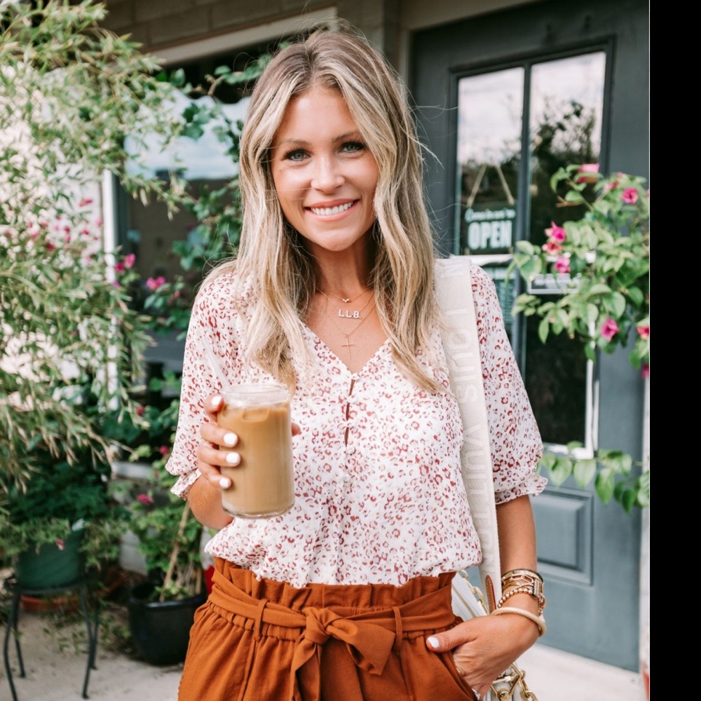 Ashlee by Amaryllis Floral Blouse Main Street Bodysuit